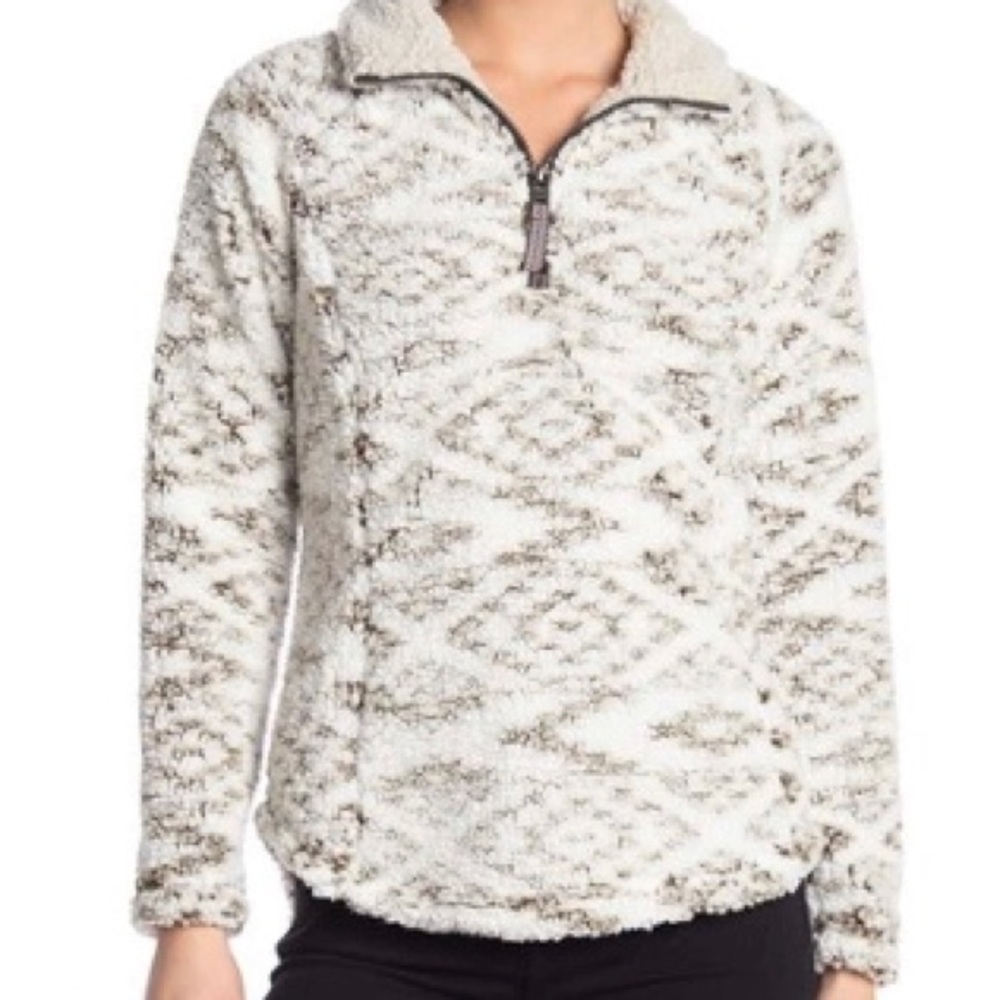 Fuzzy Sherpa Pullover